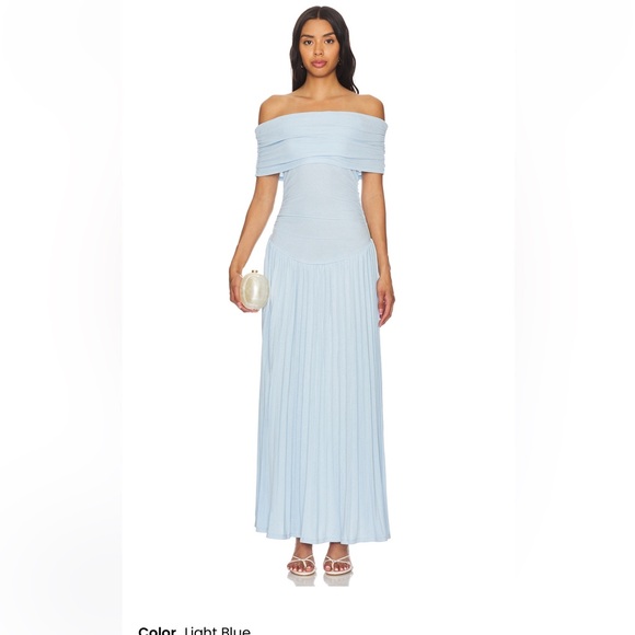 Field of Dreams Dress Light Blue - Picture 1 of 3